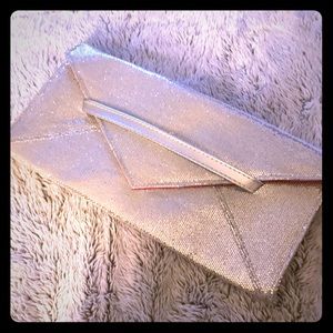 New Silver sparkle clutch purse VS Victoria Secret